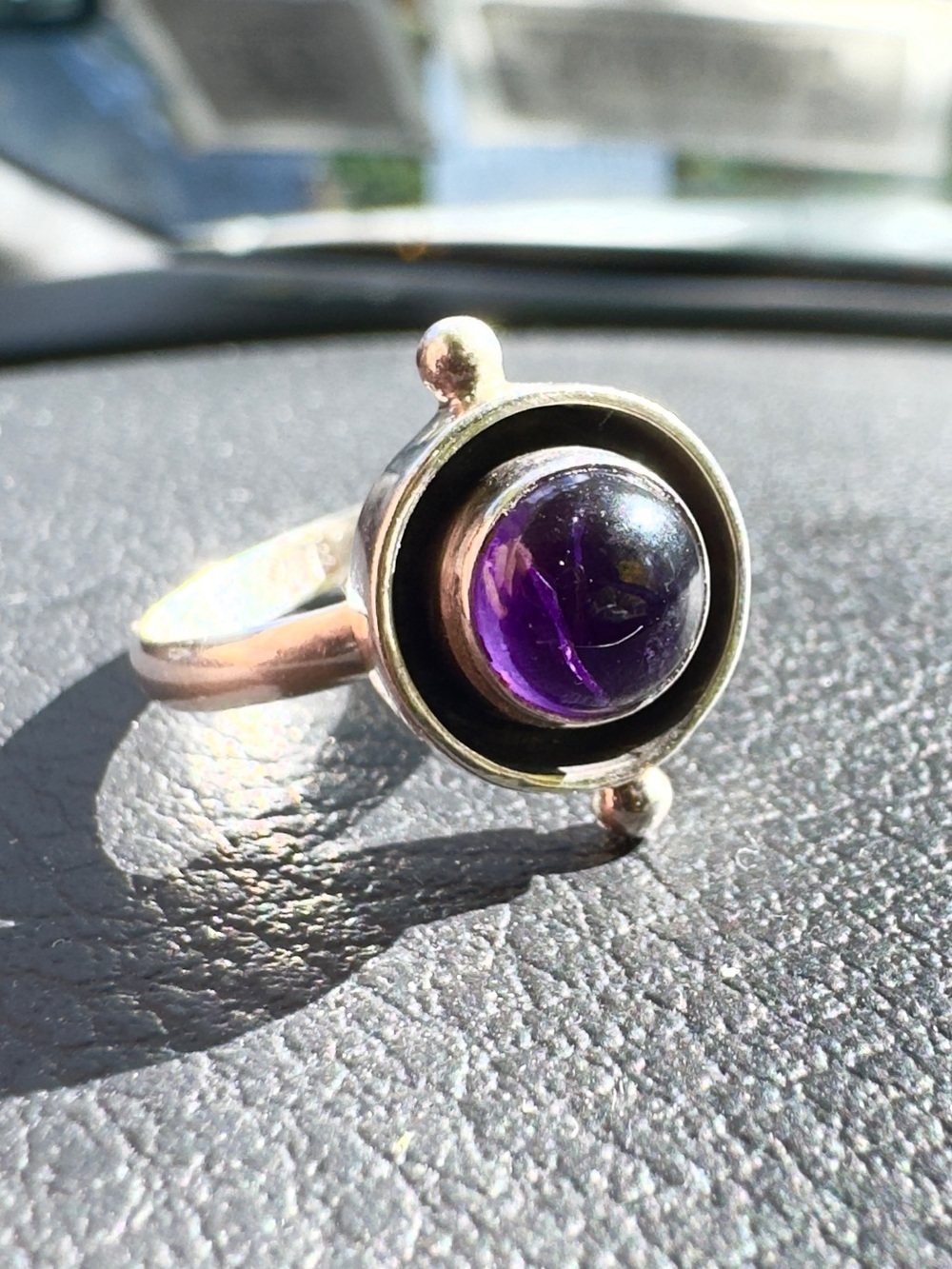 Sterling Amethyst Ring